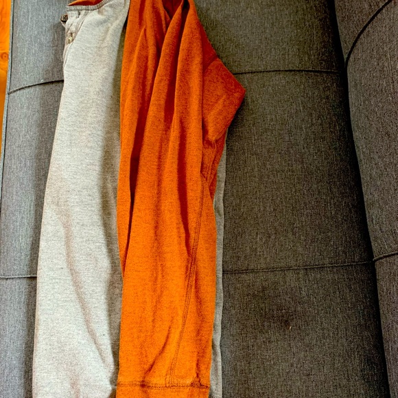 Kolby long sleeve mustard and grey - Picture 2 of 3